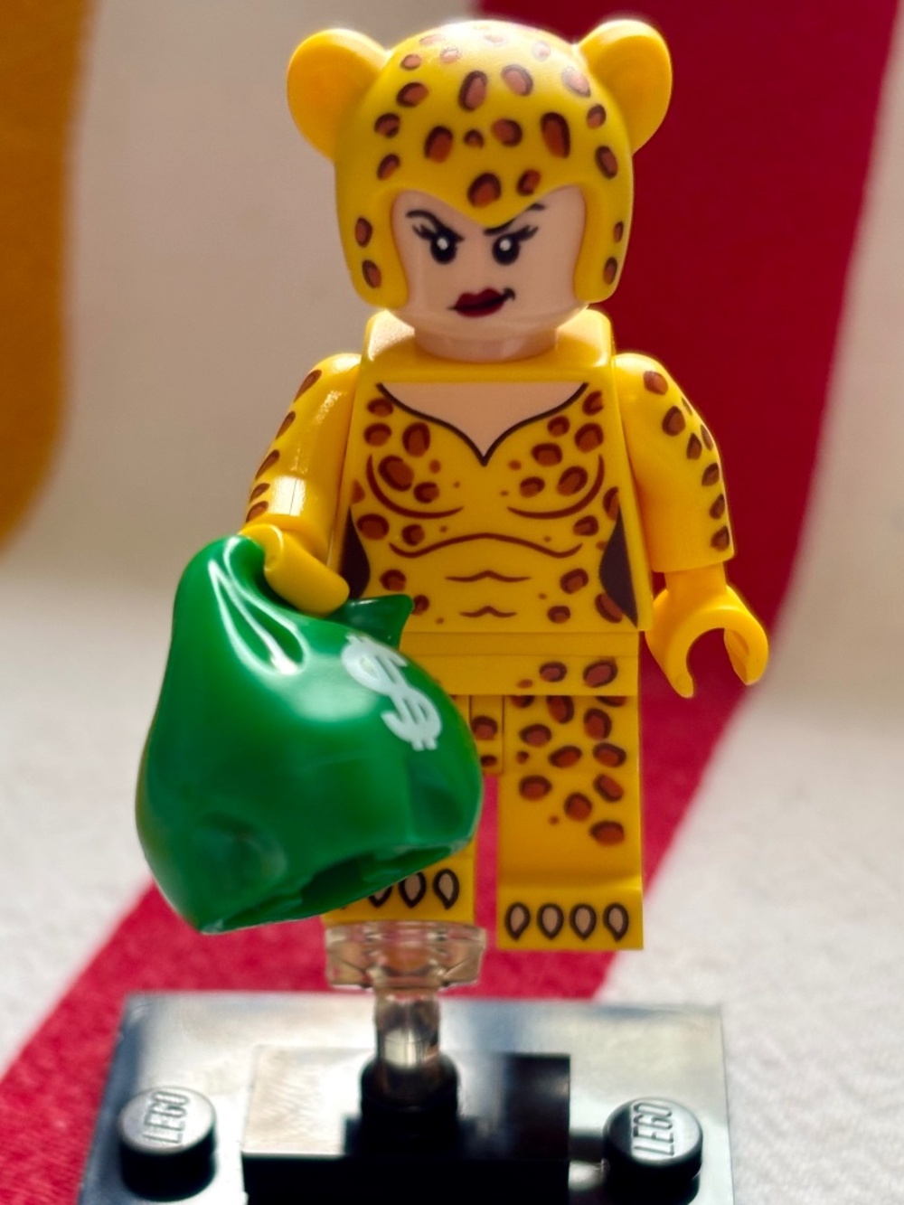 LEGO DC SUPER HEROES "Cheetah" colsh-6 With stand, pamphlet & accessories